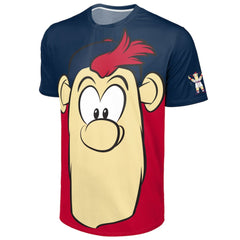 MLB Atlanta Braves FOCO Big Logo Mascot T-Shirt