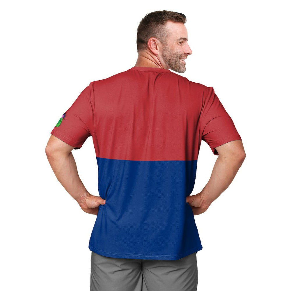 MLB Philadelphia Phillies FOCO Big Logo Mascot T-Shirt