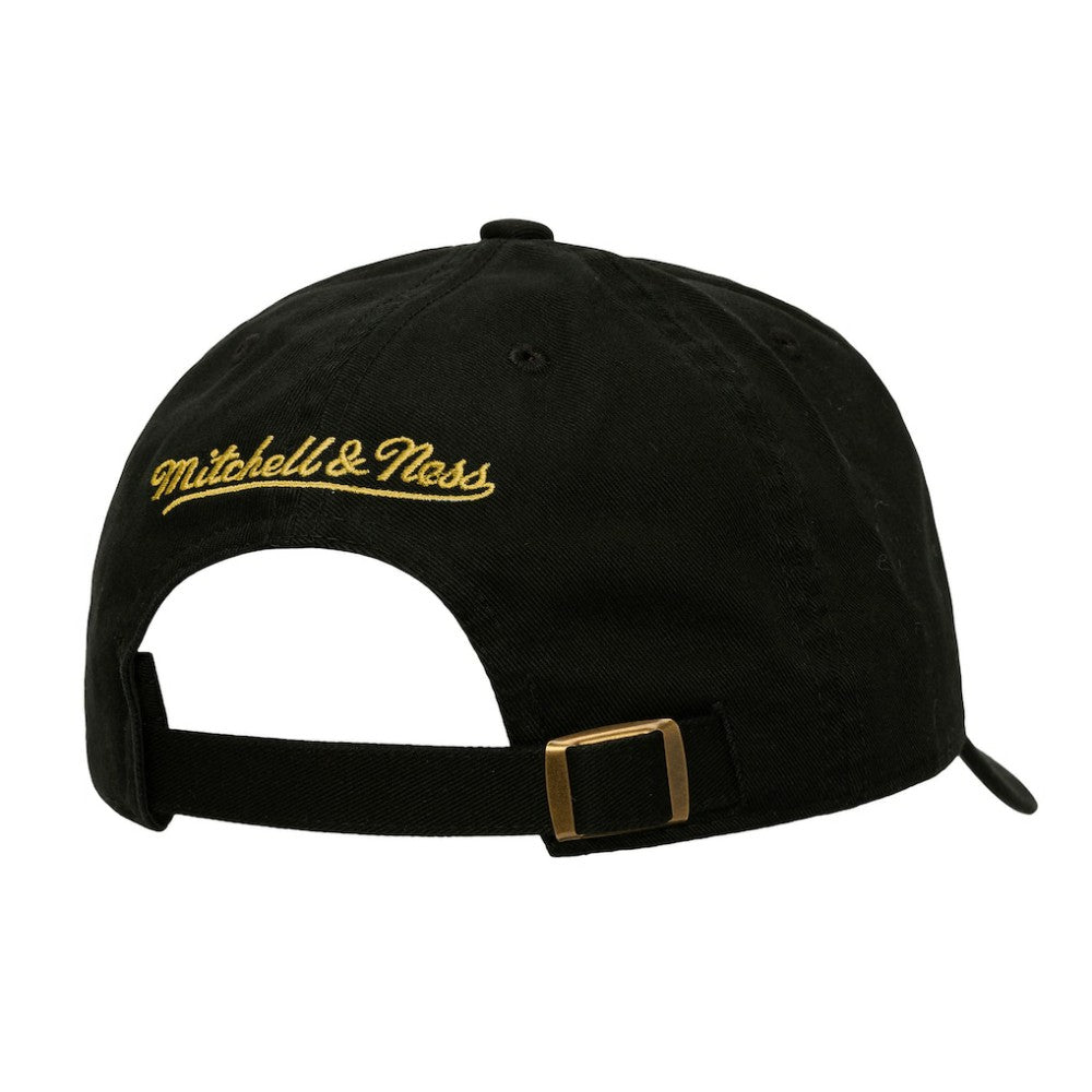 NHL Black Boston Bruins Mitchell & Ness Women's Micro Lefty Adjustable Hat