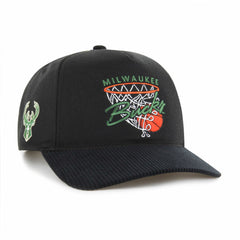 NBA Milwaukee Bucks '47 Nothing But Net Hitch Adjustable Hat