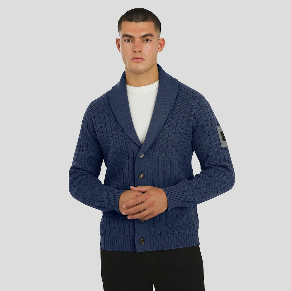 J. Palmer The Playmaker Cardigan Raglan Sweater - Dallas Cowboys
