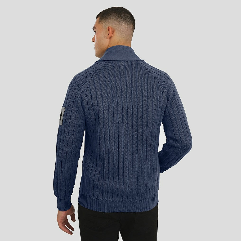 J. Palmer The Playmaker Cardigan Raglan Sweater - Dallas Cowboys