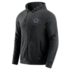 J. Palmer Players Lounge Tri-Blend Full-Zip Hoodie - Dallas Cowboys