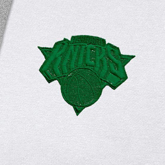 NBA New York Knicks Antigua St. Patrick's Day Victory Raglan Pullover Hoodie