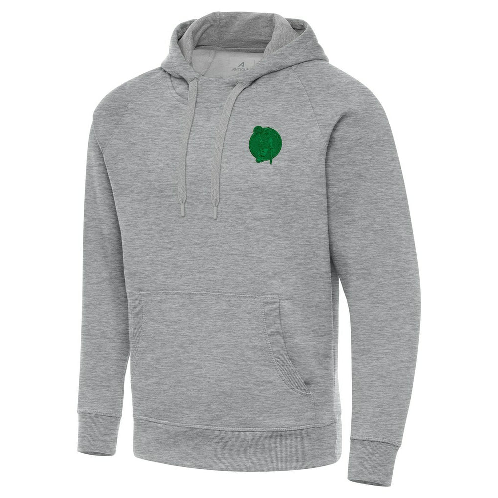 NBA Boston Celtics Antigua St. Patrick's Day Victory Raglan Pullover Hoodie