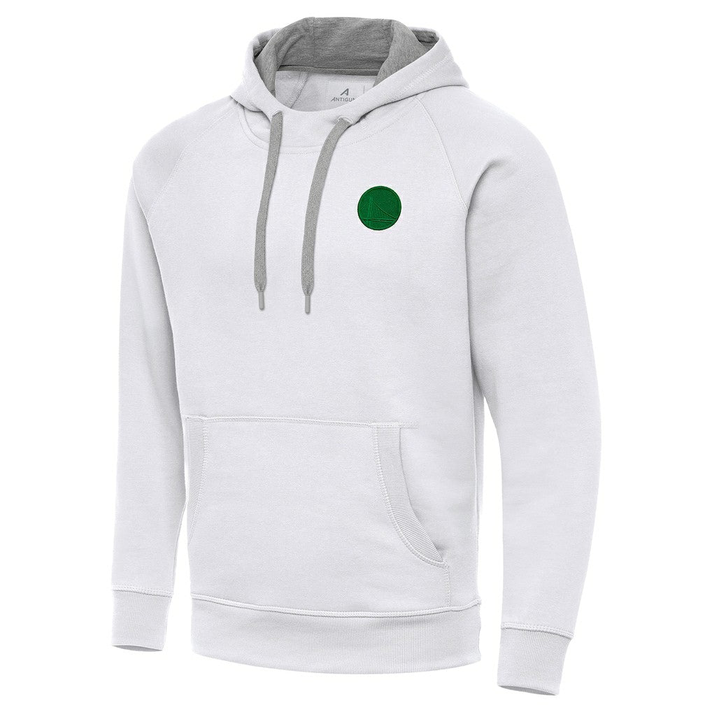 NBA Golden State Warriors Antigua St. Patrick's Day Victory Raglan Pullover Hoodie sale