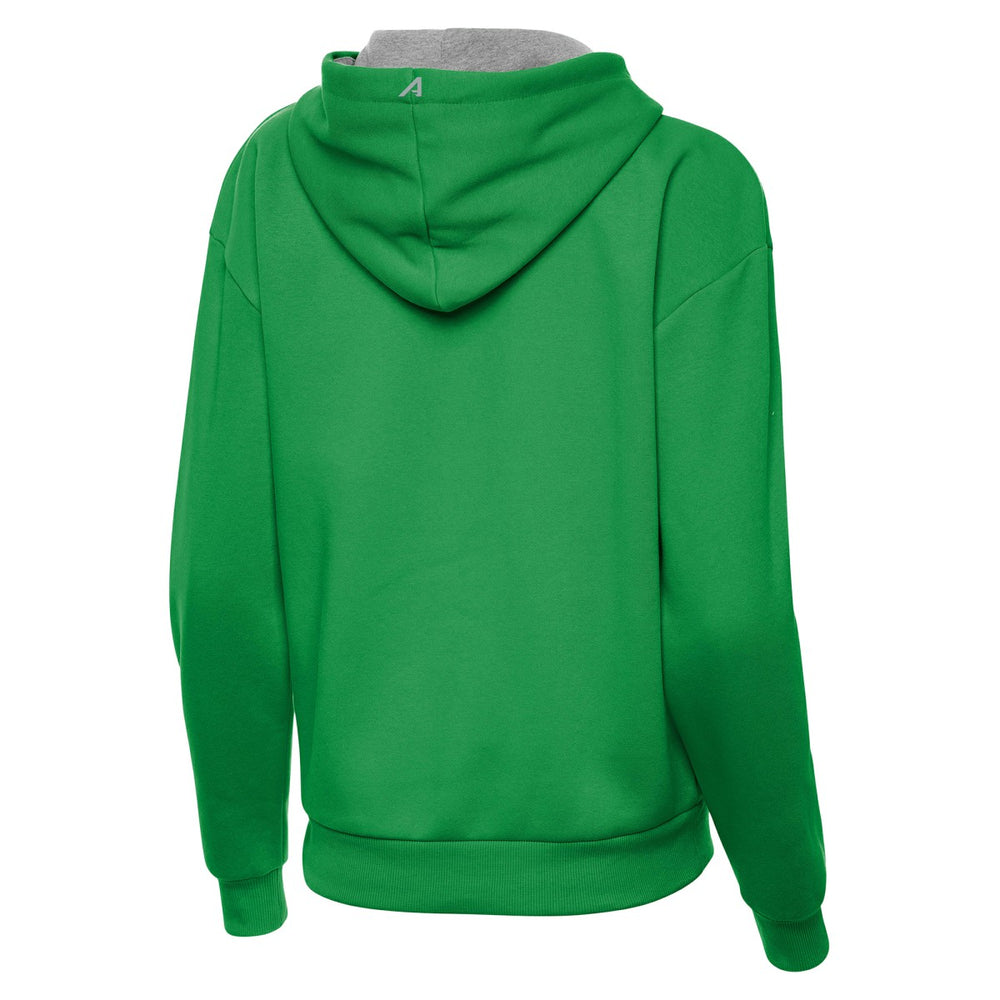 NBA New York Knicks Antigua Women's St. Patrick's Day Victory Pullover Hoodie