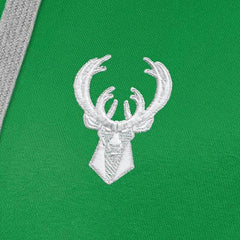 NBA Milwaukee Bucks Antigua Women's St. Patrick's Day Victory Pullover Hoodie