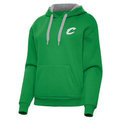 NBA Cleveland Cavaliers Antigua Women's St. Patrick's Day Victory Pullover Hoodie sale