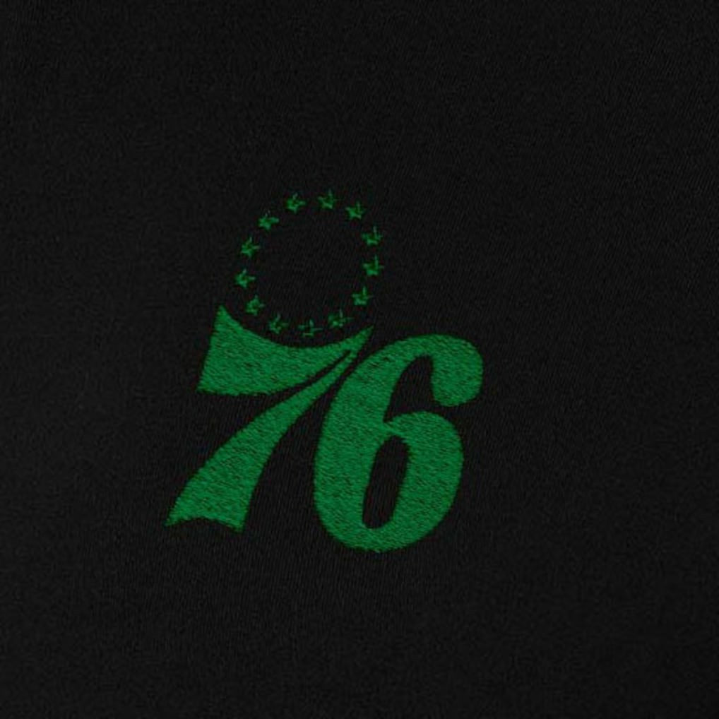NBA Philadelphia 76ers Antigua Women's St. Patrick's Day Intent Quarter-Zip Top