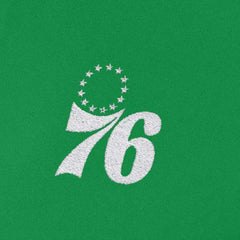NBA Philadelphia 76ers Antigua Women's St. Patrick's Day Intent Quarter-Zip Top