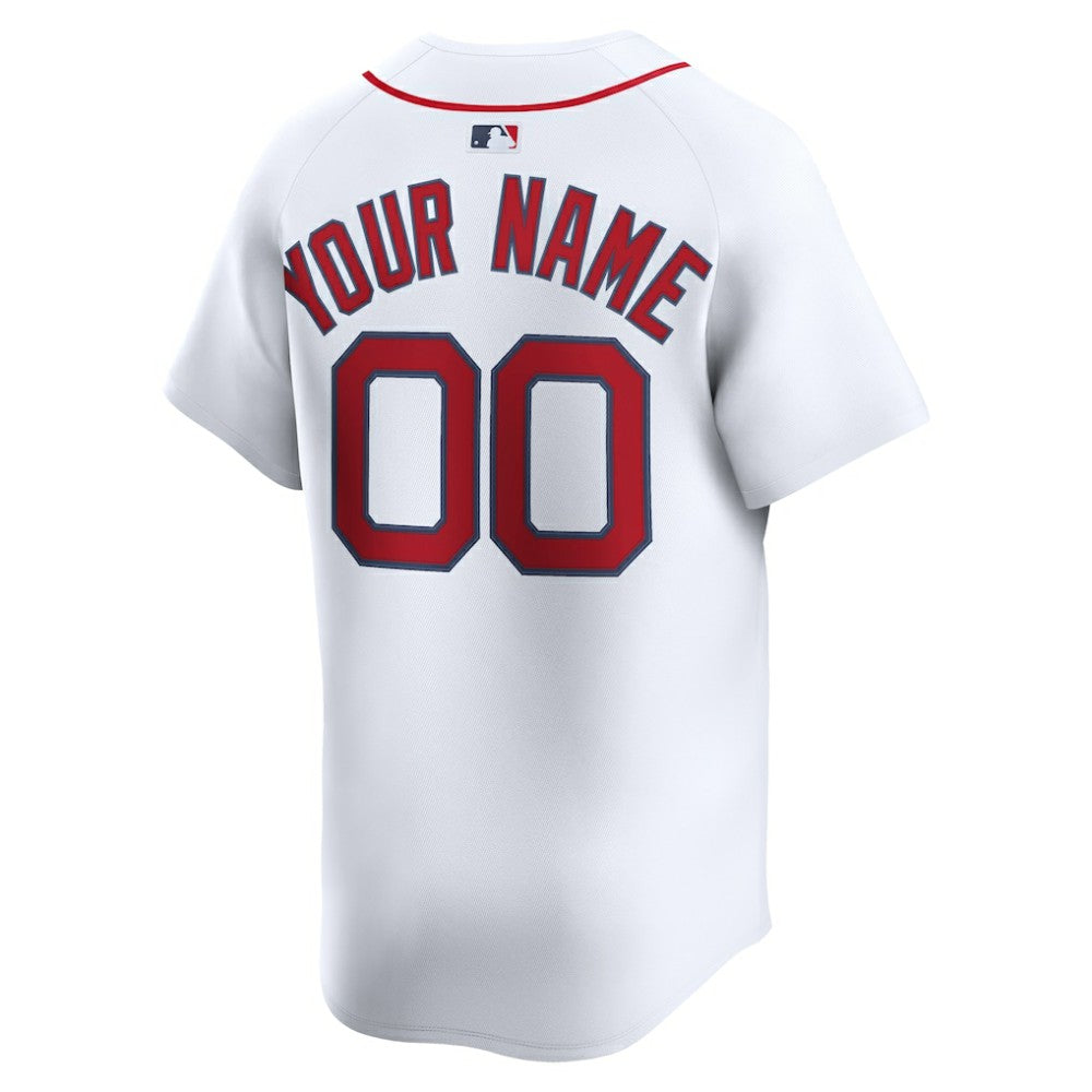 MLB Boston Red Sox Nike Home Limited Custom Jersey