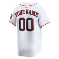 MLB Houston Astros Nike Home Limited Custom Jersey
