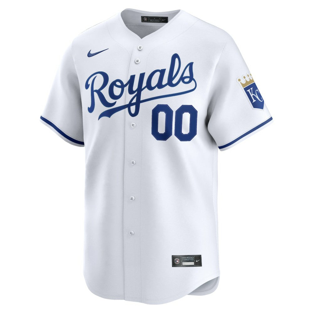MLB Kansas City Royals Nike Home Limited Custom Jersey
