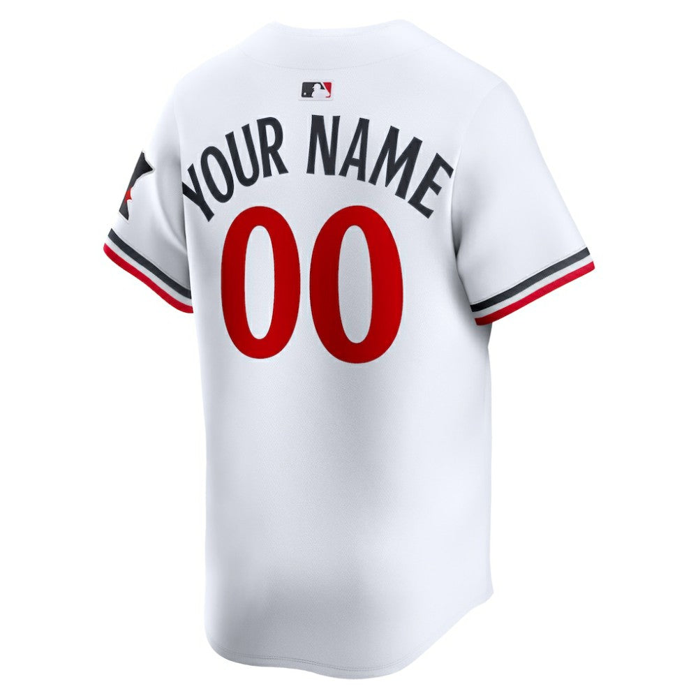 MLB Minnesota Twins Nike Home Limited Custom Jersey