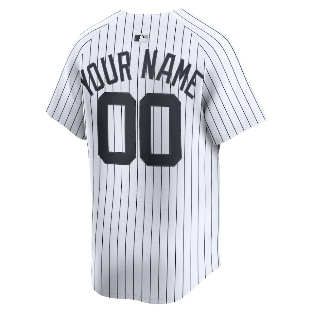 MLB New York Yankees Nike Home Limited Custom Jersey