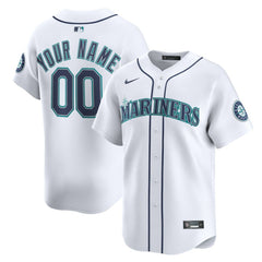 MLB Seattle Mariners Nike Home Limited Custom Jersey