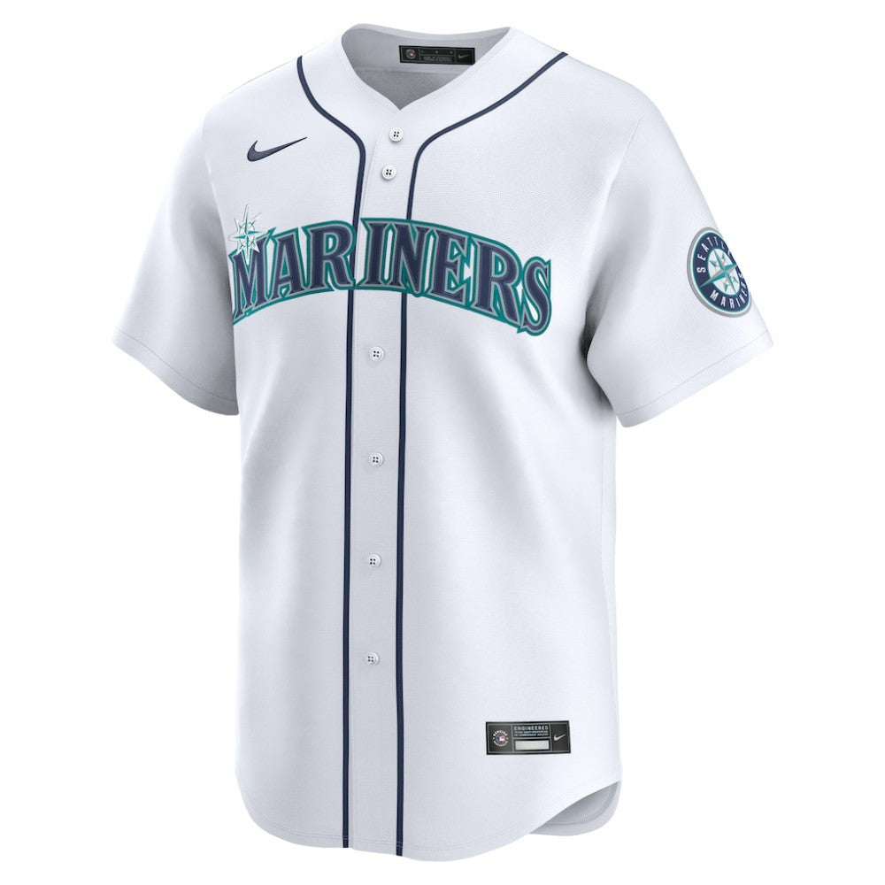 MLB Seattle Mariners Nike Home Limited Custom Jersey
