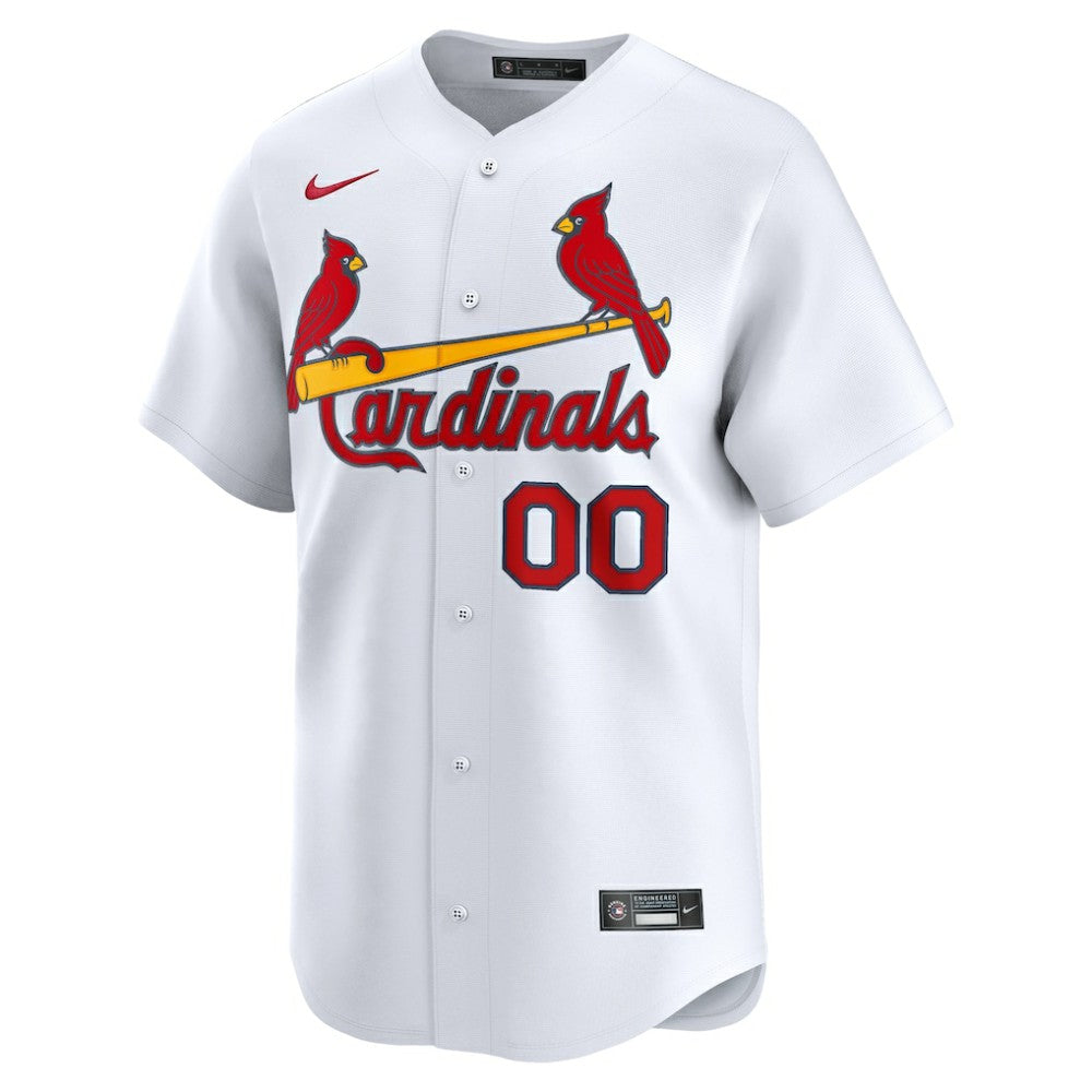 MLB St. Louis Cardinals Nike Home Limited Custom Jersey