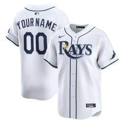 MLB Tampa Bay Rays Nike Home Limited Custom Jersey