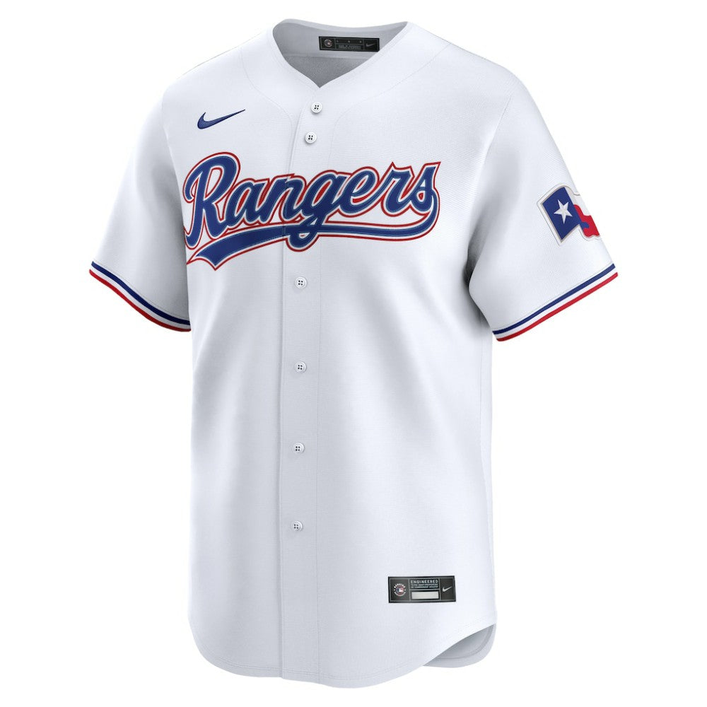 MLB Texas Rangers Nike Home Limited Custom Jersey