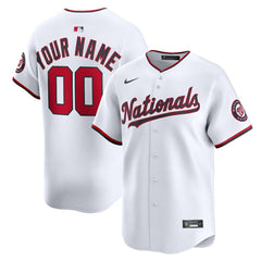 MLB Washington Nationals Nike Home Limited Custom Jersey