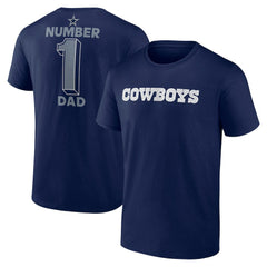 #1 Dad Jersey T-Shirt - Dallas Cowboys