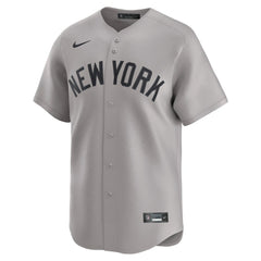 MLB New York Yankees Nike Away Limited Custom Jersey