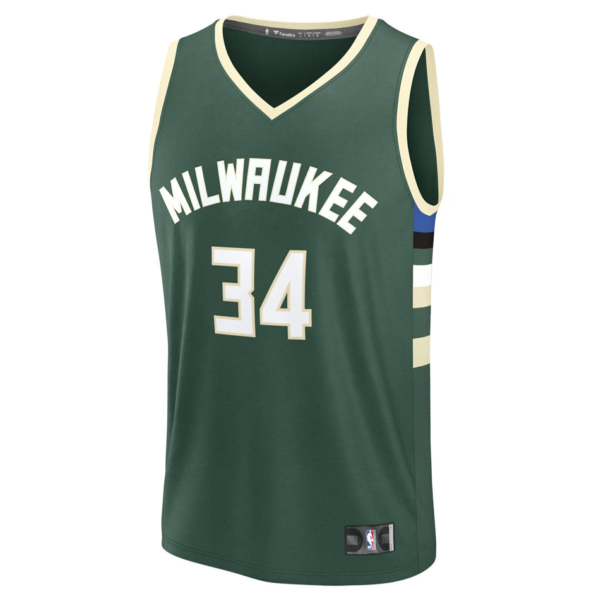 NBA Giannis Antetokounmpo Milwaukee Bucks Fast Break Replica Player Jersey
