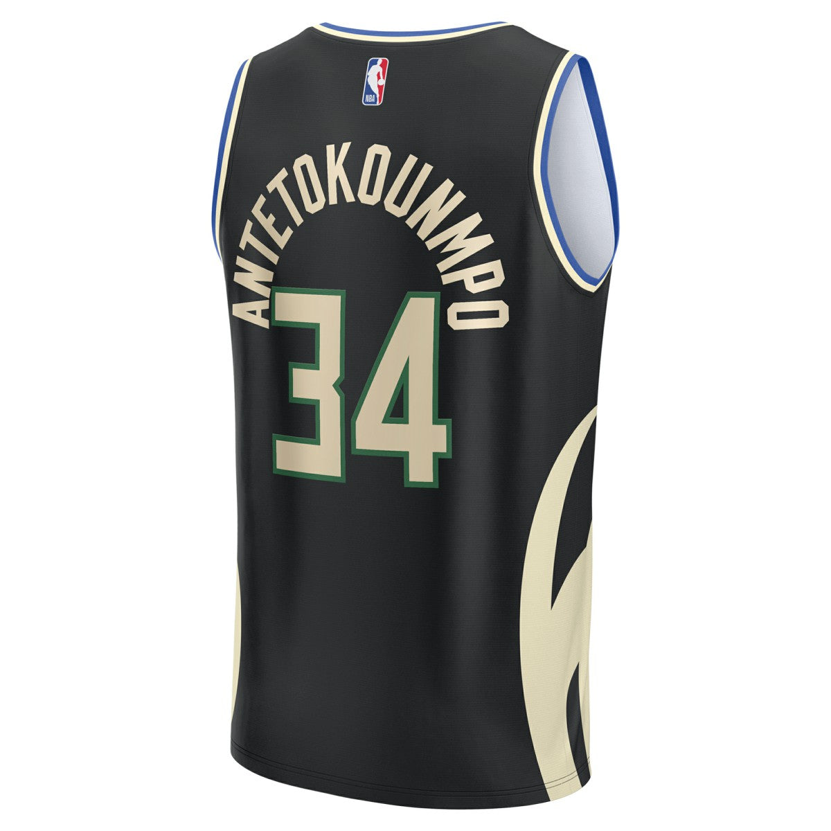 NBA Giannis Antetokounmpo Milwaukee Bucks Fast Break Replica Player Jersey