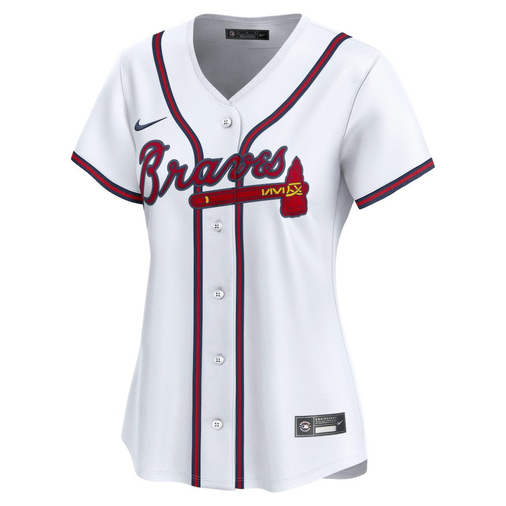 MLB Atlanta Braves Nike Women's Home Limited Custom Jersey