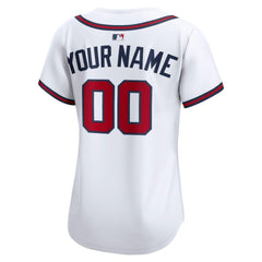 MLB Atlanta Braves Nike Women's Home Limited Custom Jersey
