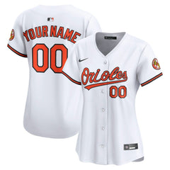 MLB Baltimore Orioles Nike Women's Home Limited Custom Jersey