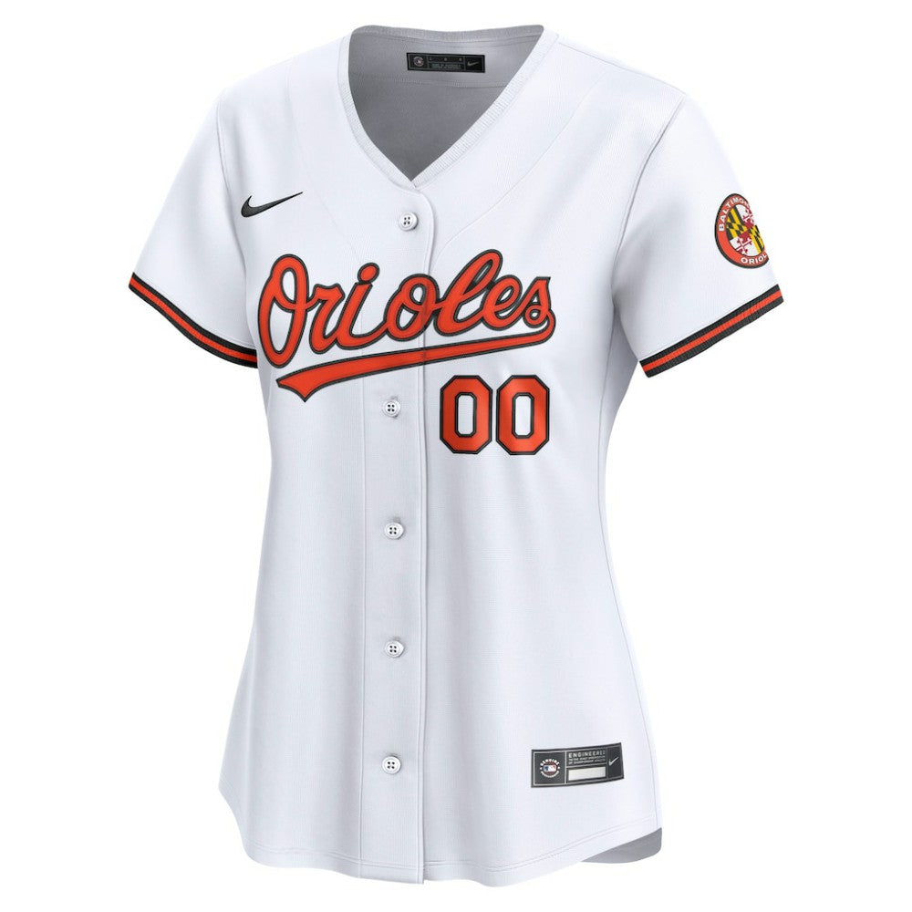 MLB Baltimore Orioles Nike Women's Home Limited Custom Jersey