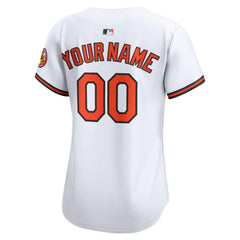 MLB Baltimore Orioles Nike Women's Home Limited Custom Jersey
