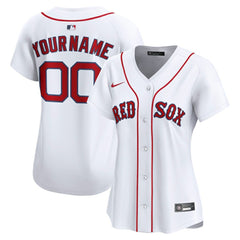 MLB Boston Red Sox Nike Women's Home Limited Custom Jersey