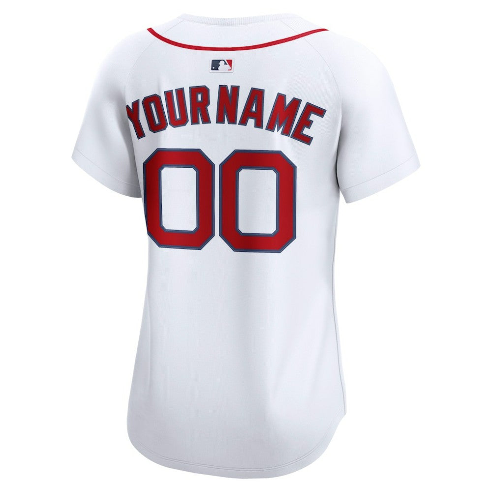 MLB Boston Red Sox Nike Women's Home Limited Custom Jersey