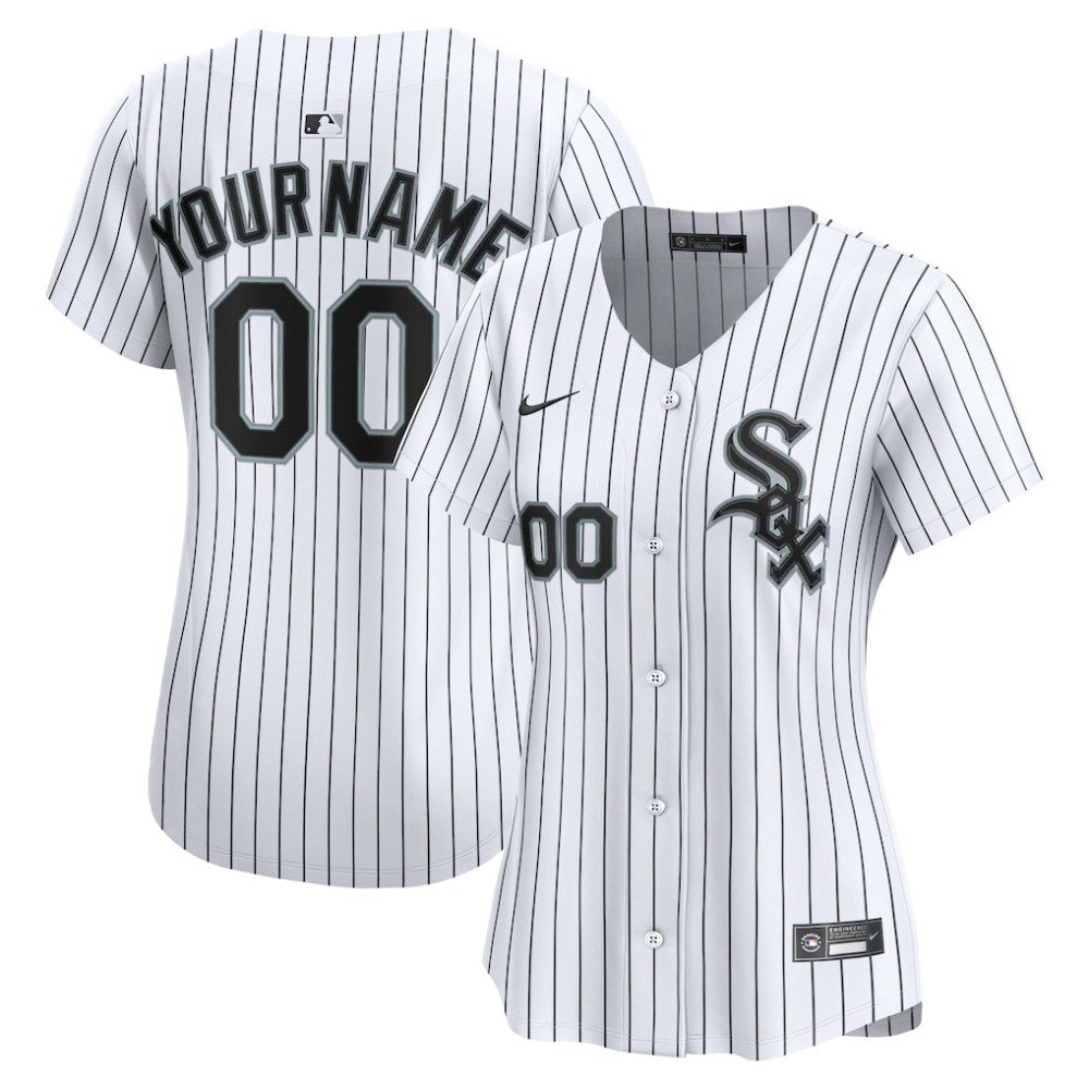 MLB Chicago White Sox Nike Women's Home Limited Custom Jersey