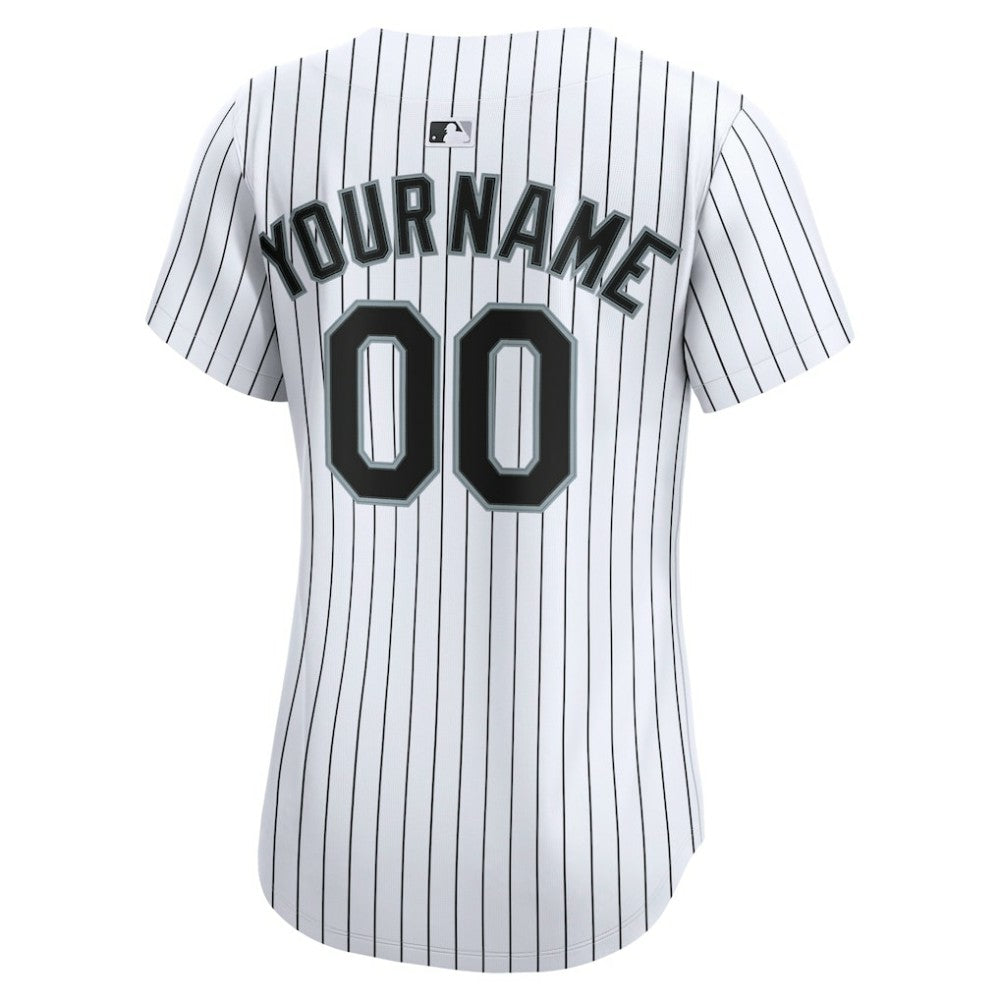 MLB Chicago White Sox Nike Women's Home Limited Custom Jersey