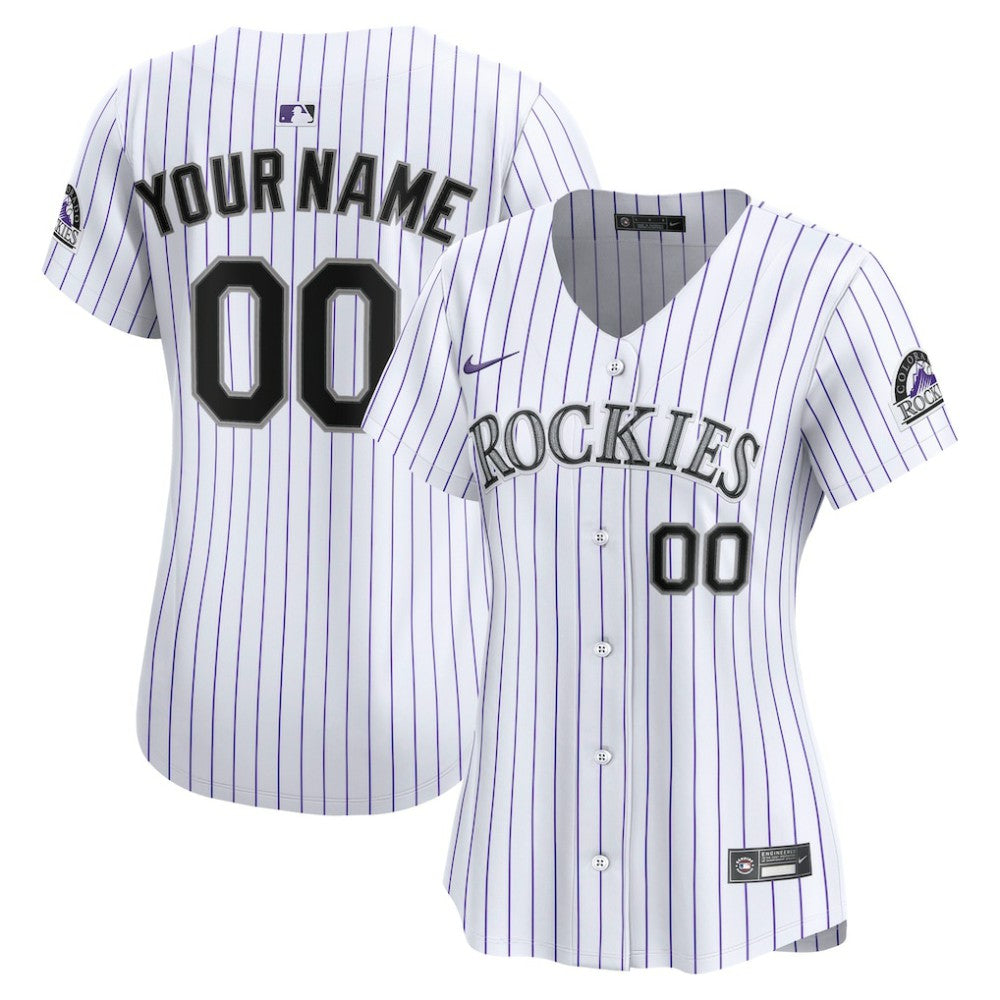 MLB Colorado Rockies Nike Women's Home Limited Custom Jersey