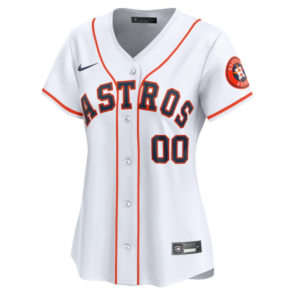 MLB Houston Astros Nike Women's Home Limited Custom Jersey
