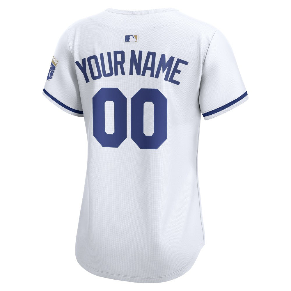 MLB Kansas City Royals Nike Women's Home Limited Custom Jersey