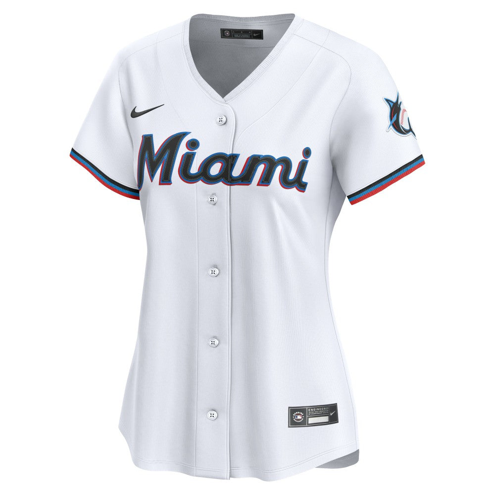 MLB Miami Marlins Nike Women's Home Limited Custom Jersey