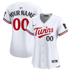 MLB Minnesota Twins Nike Women's Home Limited Custom Jersey