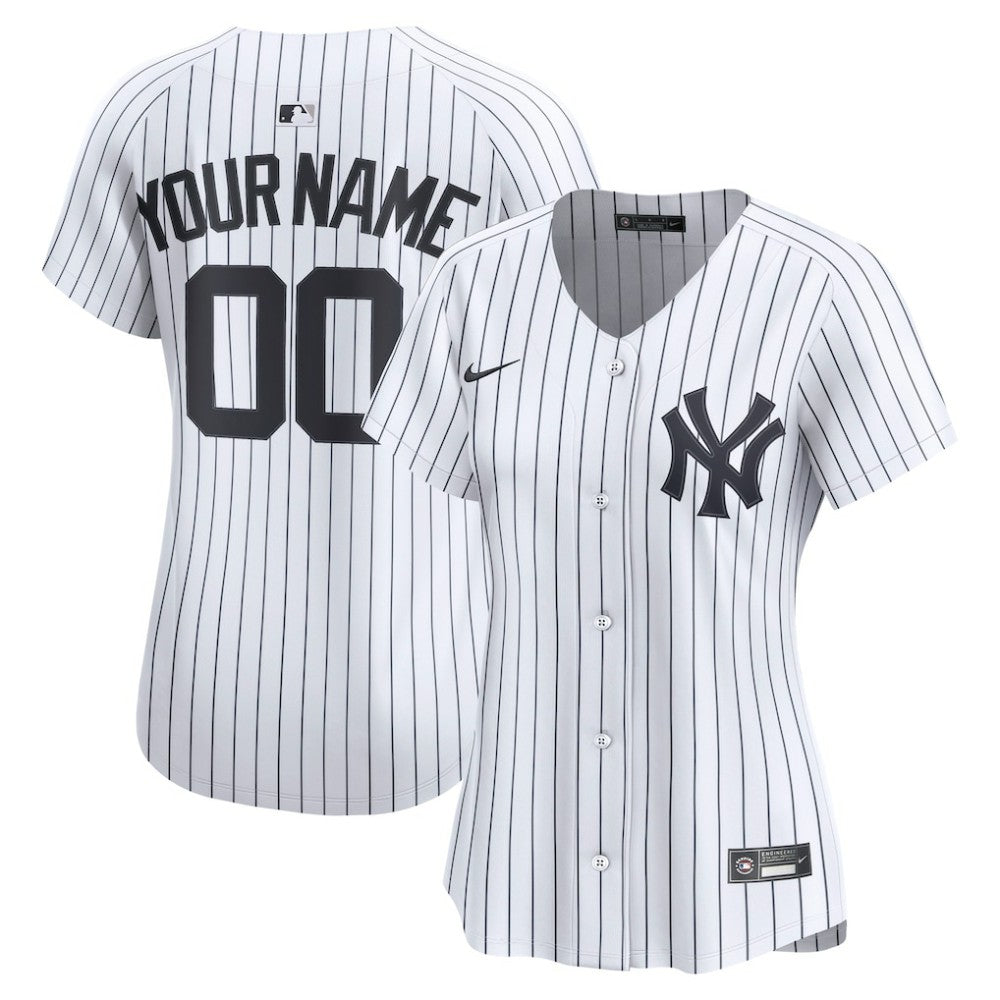 MLB New York Yankees Nike Women's Home Limited Custom Jersey