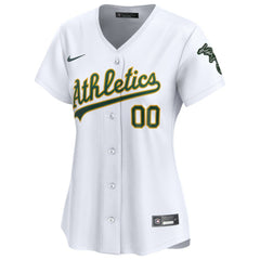 MLB Athletics Nike Women's Home Limited Custom Jersey