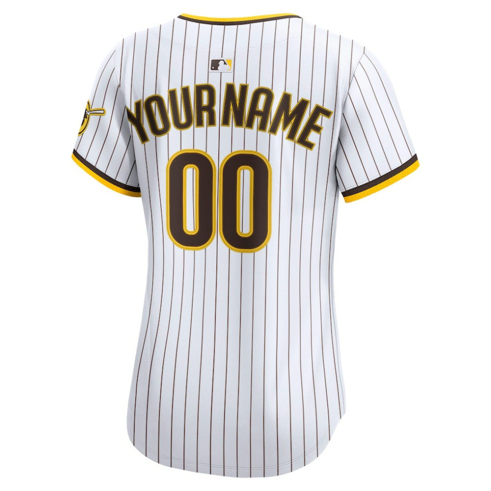 MLB San Diego Padres Nike Women's Home Limited Custom Jersey