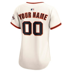 MLB San Francisco Giants Nike Women's Home Limited Custom Jersey