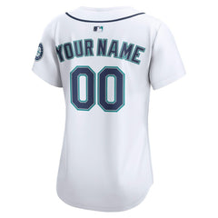 MLB Seattle Mariners Nike Women's Home Limited Custom Jersey