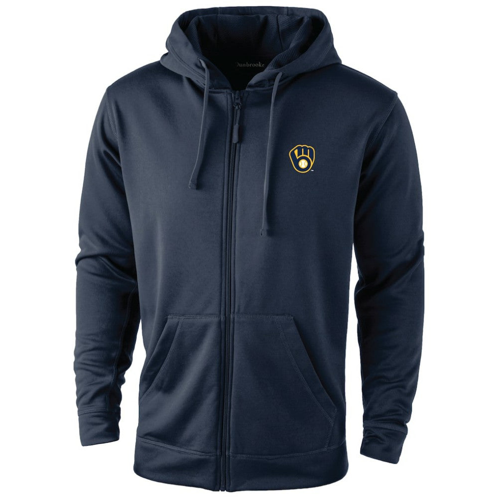 MLB Milwaukee Brewers Dunbrooke Trophy Full-Zip Hoodie